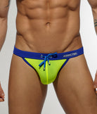 Addicted Sexy Low Rise Swim Brief Yellow