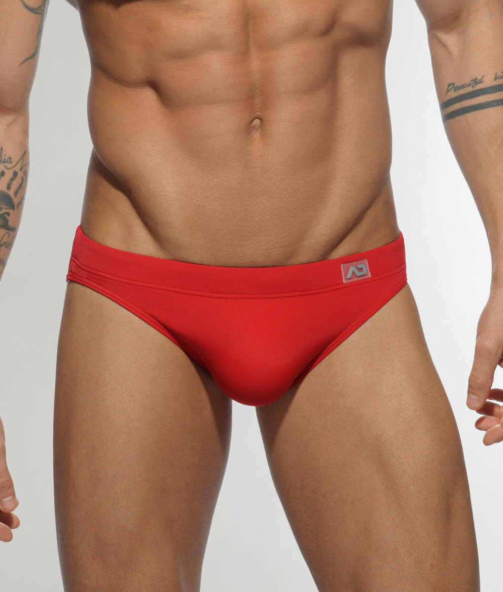 Addicted AD Swim Brief Red