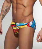 Addicted Slap Mini Brief Orange