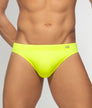 Addicted Neon Swim Bikini Brief Neon-yellow