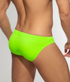 Addicted Neon Swim Bikini Brief Neon-green