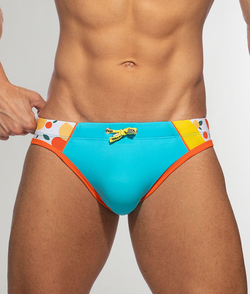 Addicted Combi Fruit Swim Brief Turquoise
