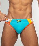 Addicted Combi Fruit Swim Brief Turquoise