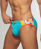 Addicted Combi Fruit Swim Brief Turquoise