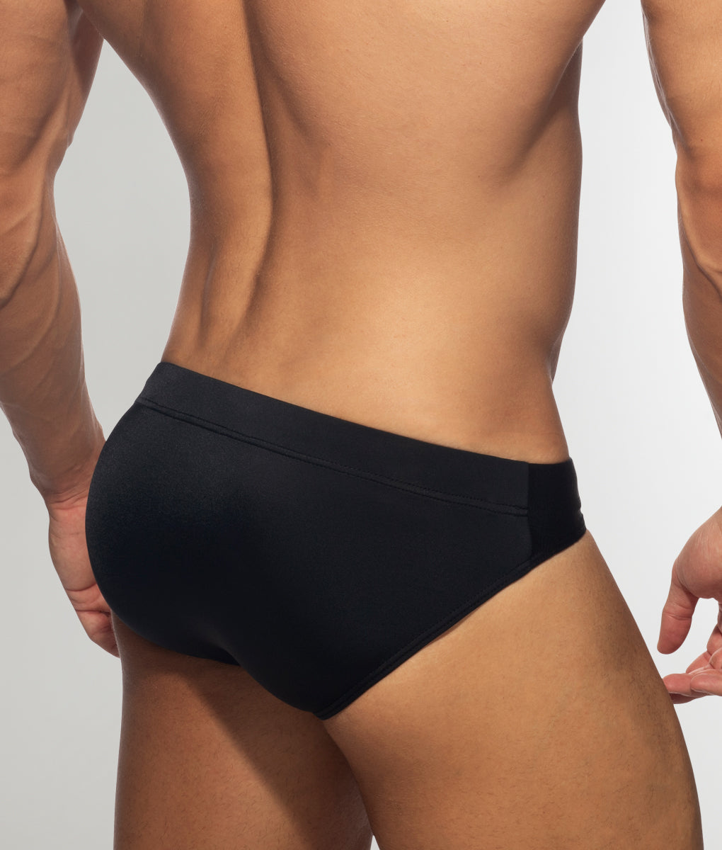 Addicted Golden Snake Swim Brief Addicted Golden Snake Swim Brief Black