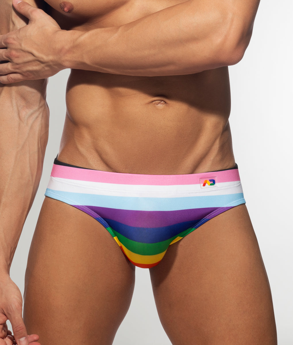Addicted Inclusive Rainbow Swim Brief Addicted Inclusive Rainbow Swim Brief Rainbow