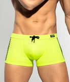 Addicted Disco Pop Swim Trunk Yellow