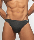 Addicted Cotton Thong Charcoal