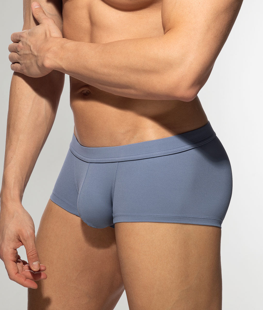 Addicted Worn Out Denim Trunk Blue-jeans