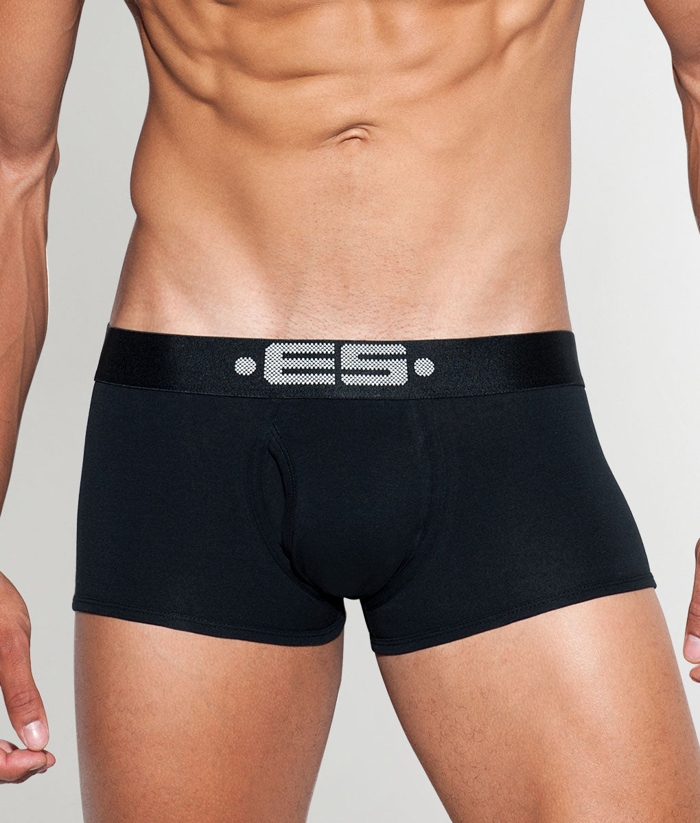 ES Collection Basic Cotton Trunk Black