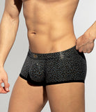 ES Collection Shiny Leopard Trunk Charcoal