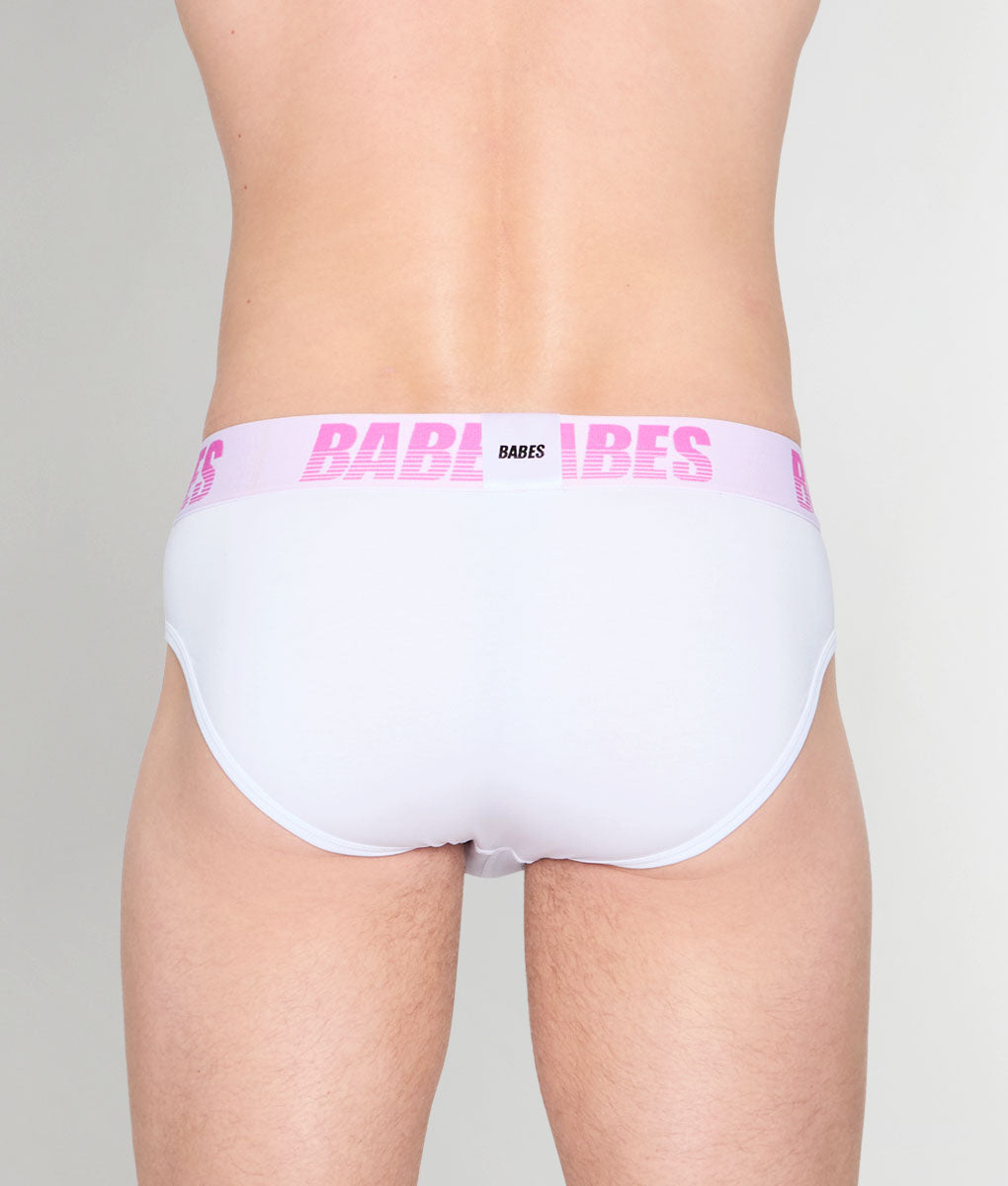 Babes Men's Brief White