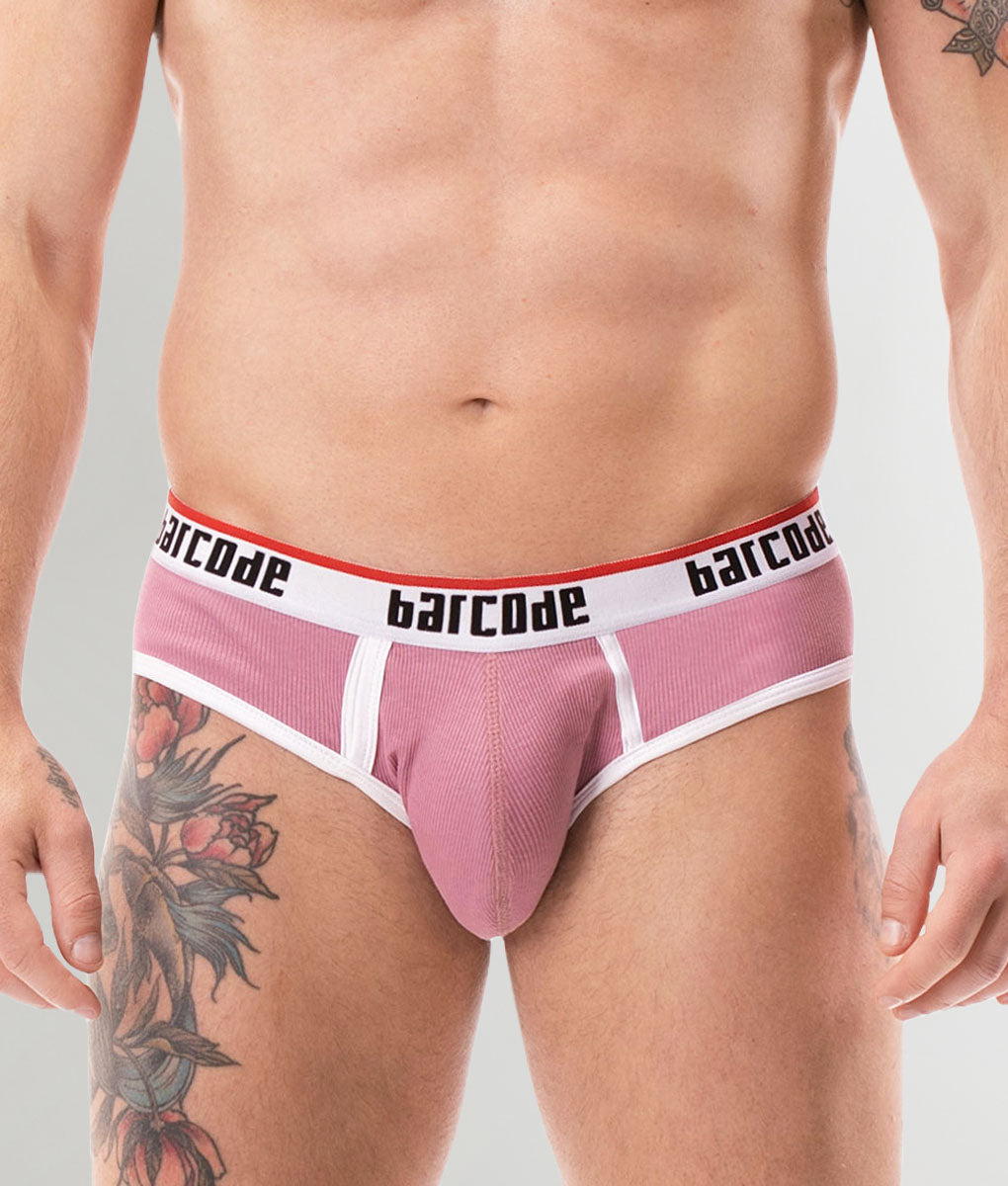 Barcode Berlin Kai Brief Brownishpurple-white