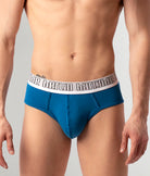 Barcode Berlin Hip Nad Brief Blue-white