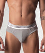 Barcode Berlin Hip Nad Brief Grey-white