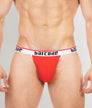 Barcode Berlin Cosme Jockstrap Red-white