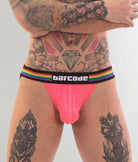 Barcode Berlin Pride Jockstrap Neon-pink