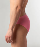 Barcode Berlin Avas Swim Brief Black-rose-lila
