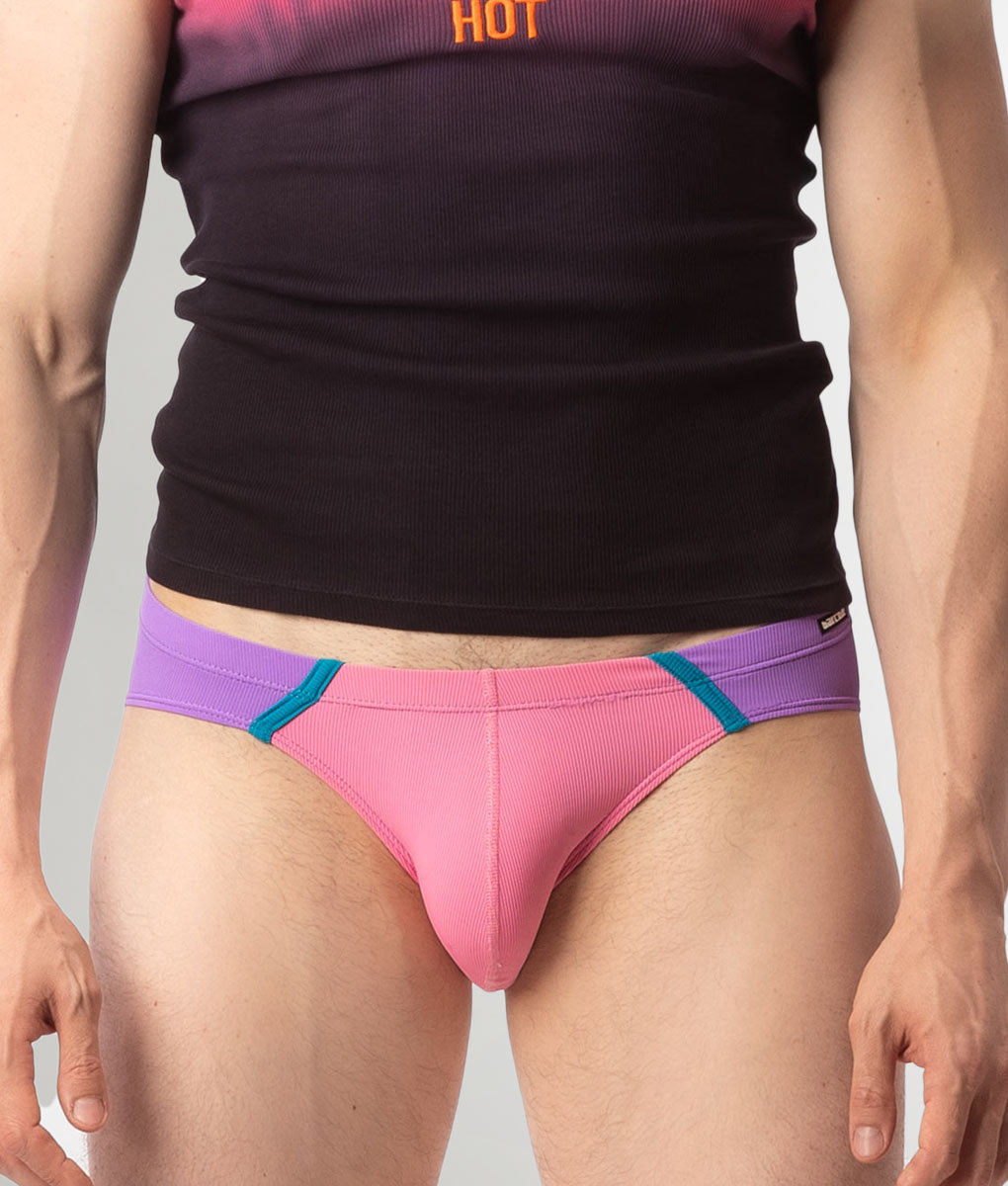 Barcode Berlin Avas Swim Brief Rose-lila-blue