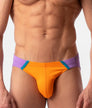 Barcode Berlin Avas Swim Brief Orange-lila-blue