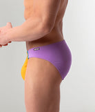Barcode Berlin Avas Swim Brief Orange-lila-blue