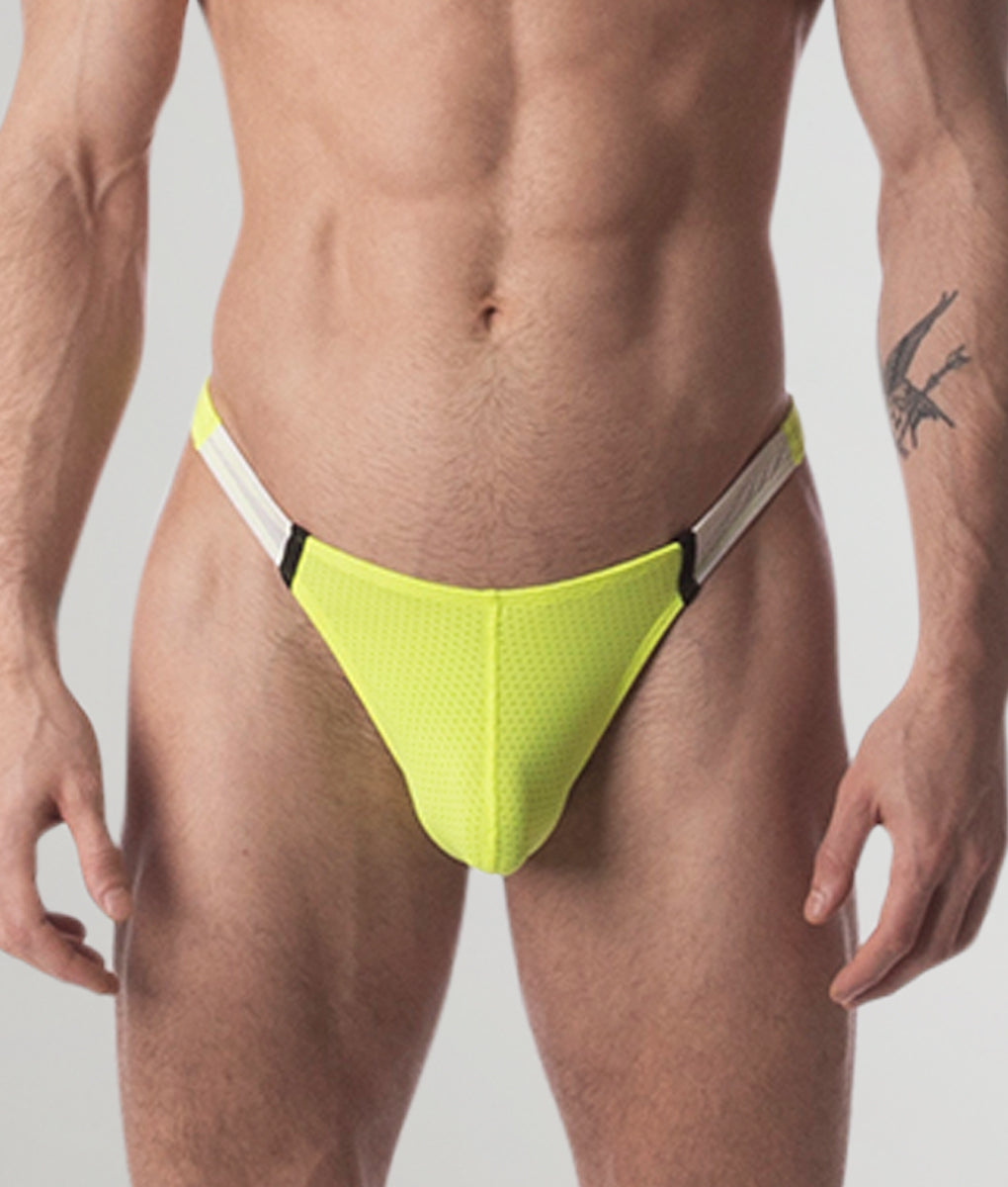 Barcode Berlin Ronak Thong Neongreen-white-black