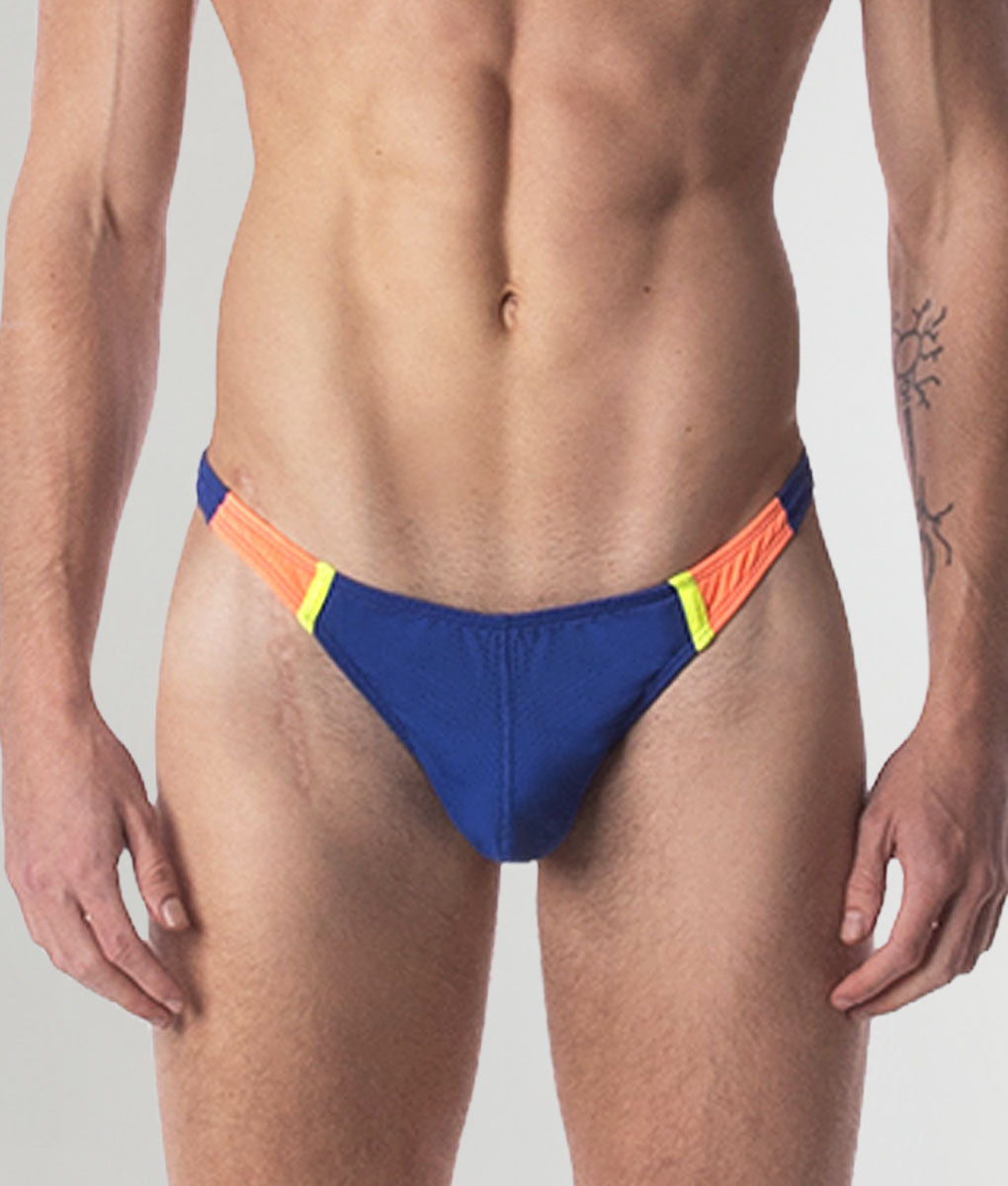 Barcode Berlin Ronak Thong Blue-orange-neongreen