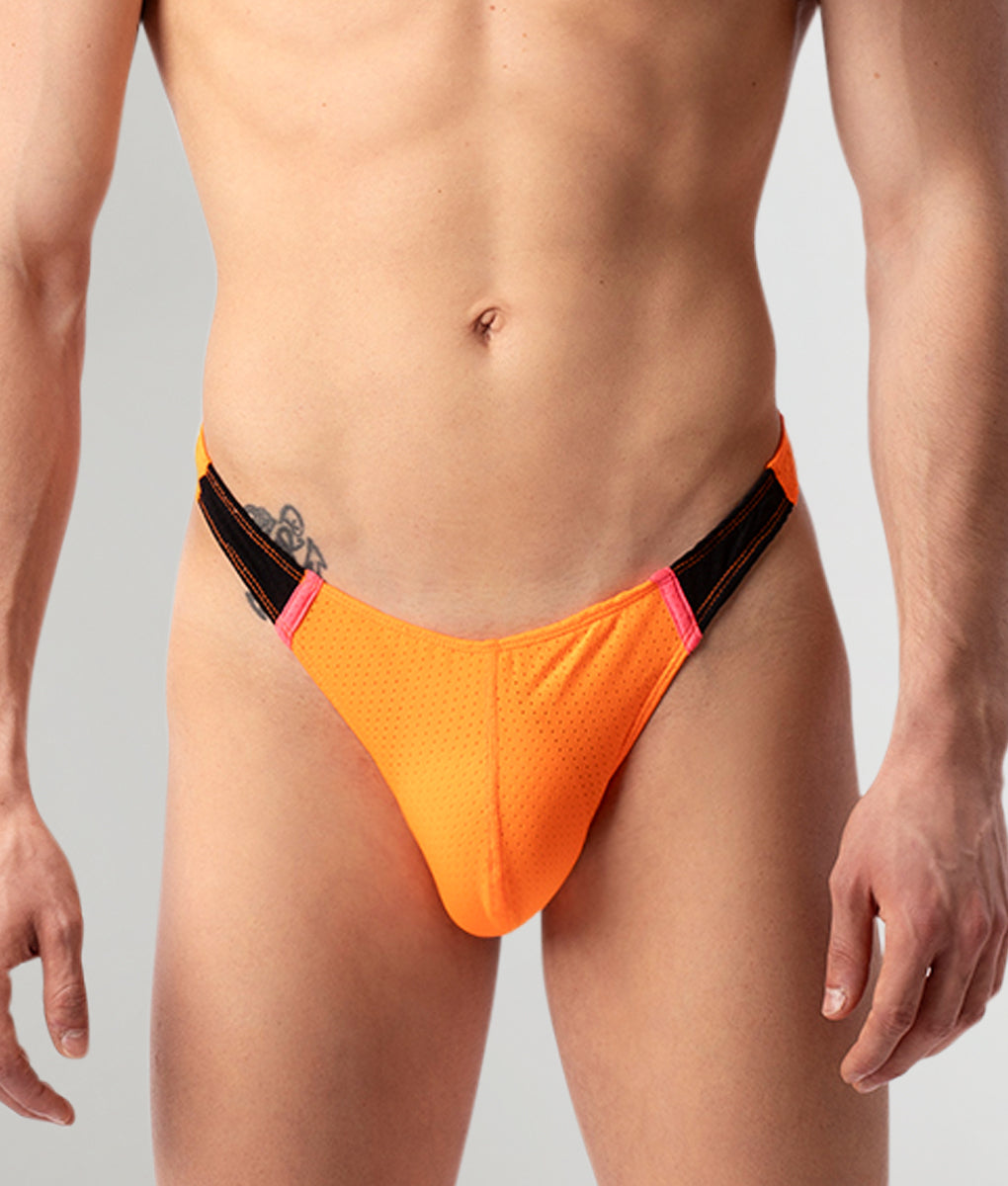 Barcode Berlin Ronak Thong Orange-black-pink