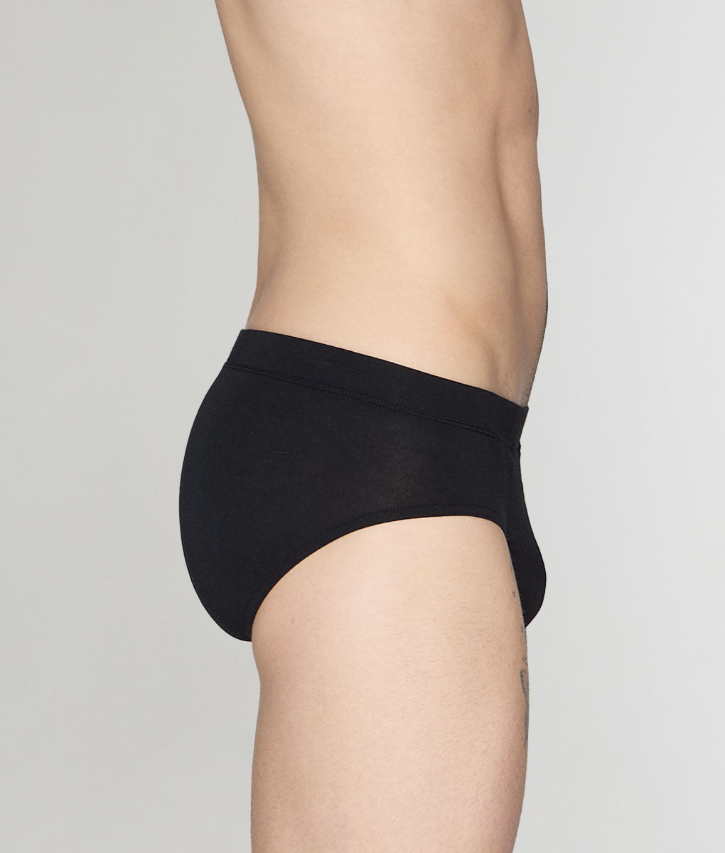 Blackspade Silver Brief Black