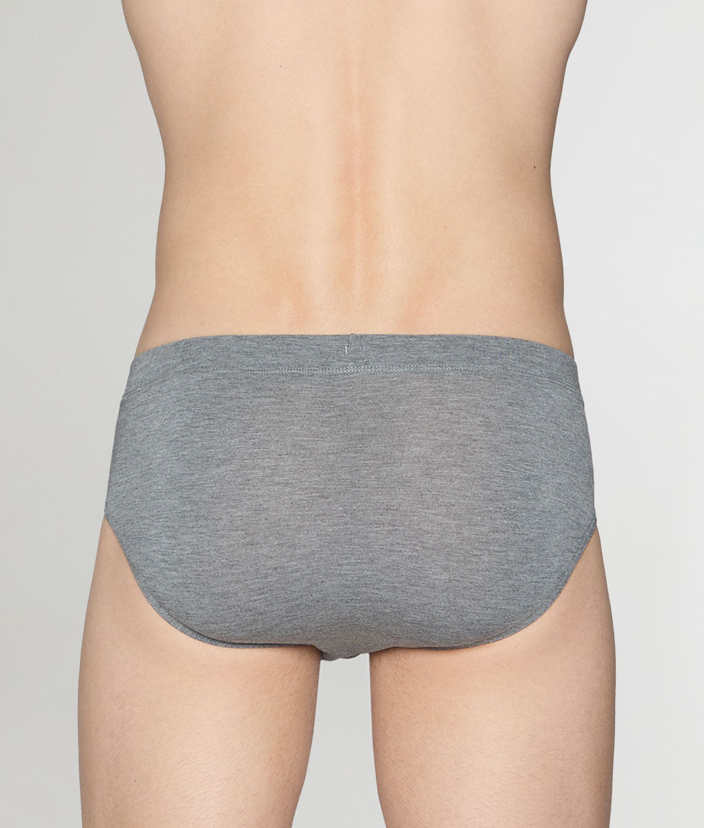 Blackspade Silver Brief Grey-melange