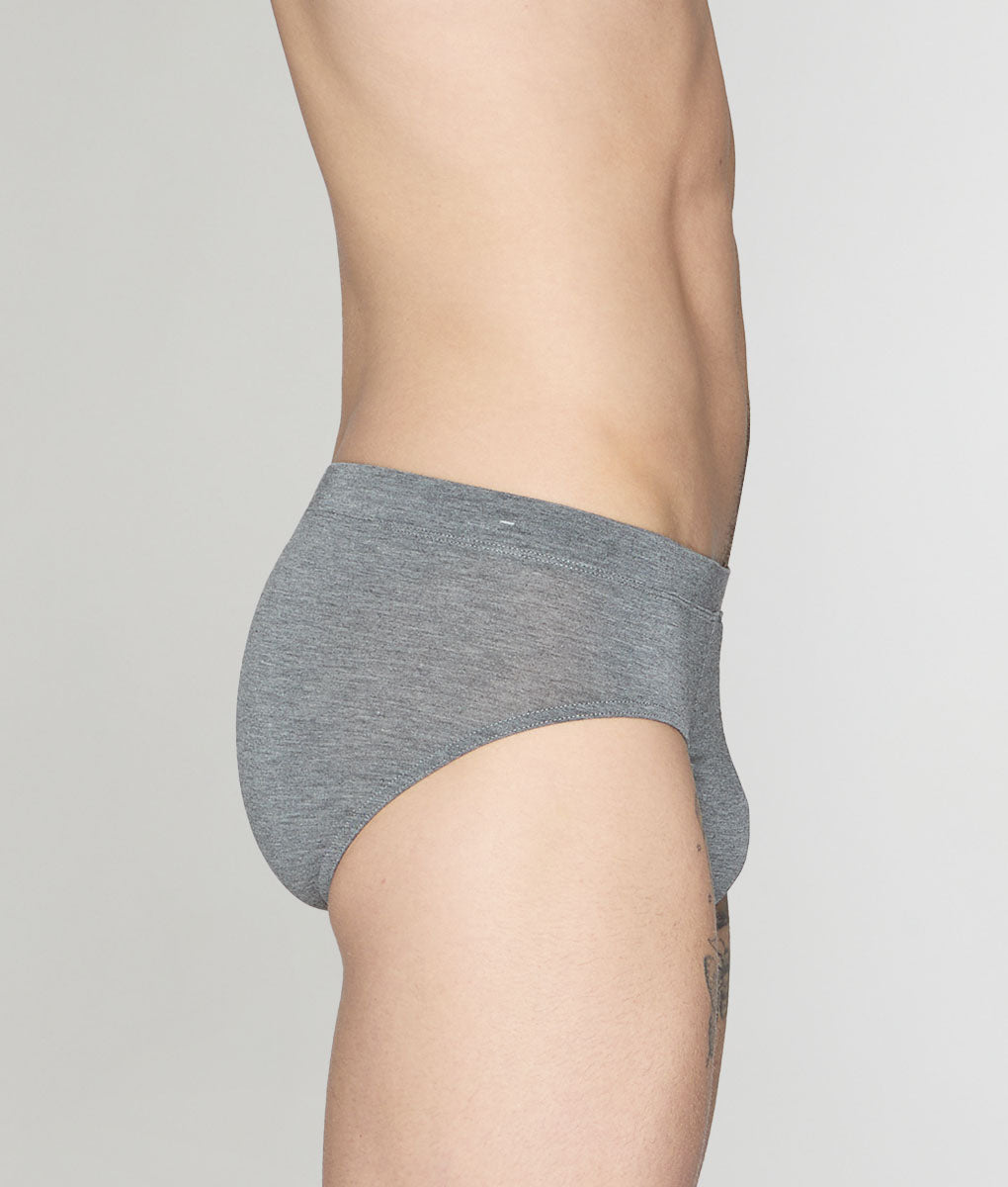 Blackspade Silver Brief Grey-melange