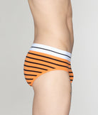 Bluebuck Nautical 25 Brief Orange-black