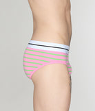Bluebuck Nautical 25 Brief Pink-green