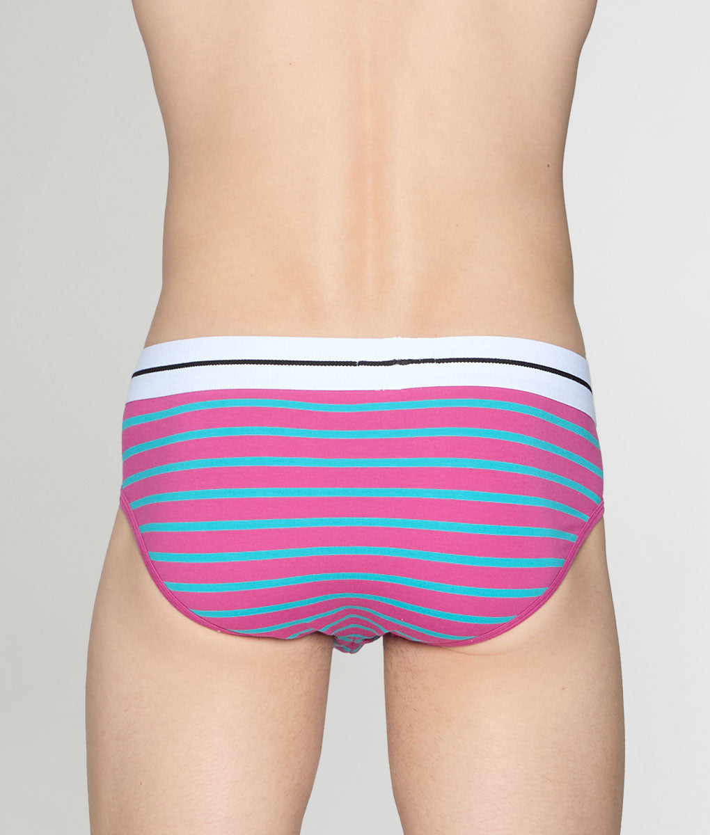 Bluebuck Nautical 25 Brief Cactus-flower-viridian-green