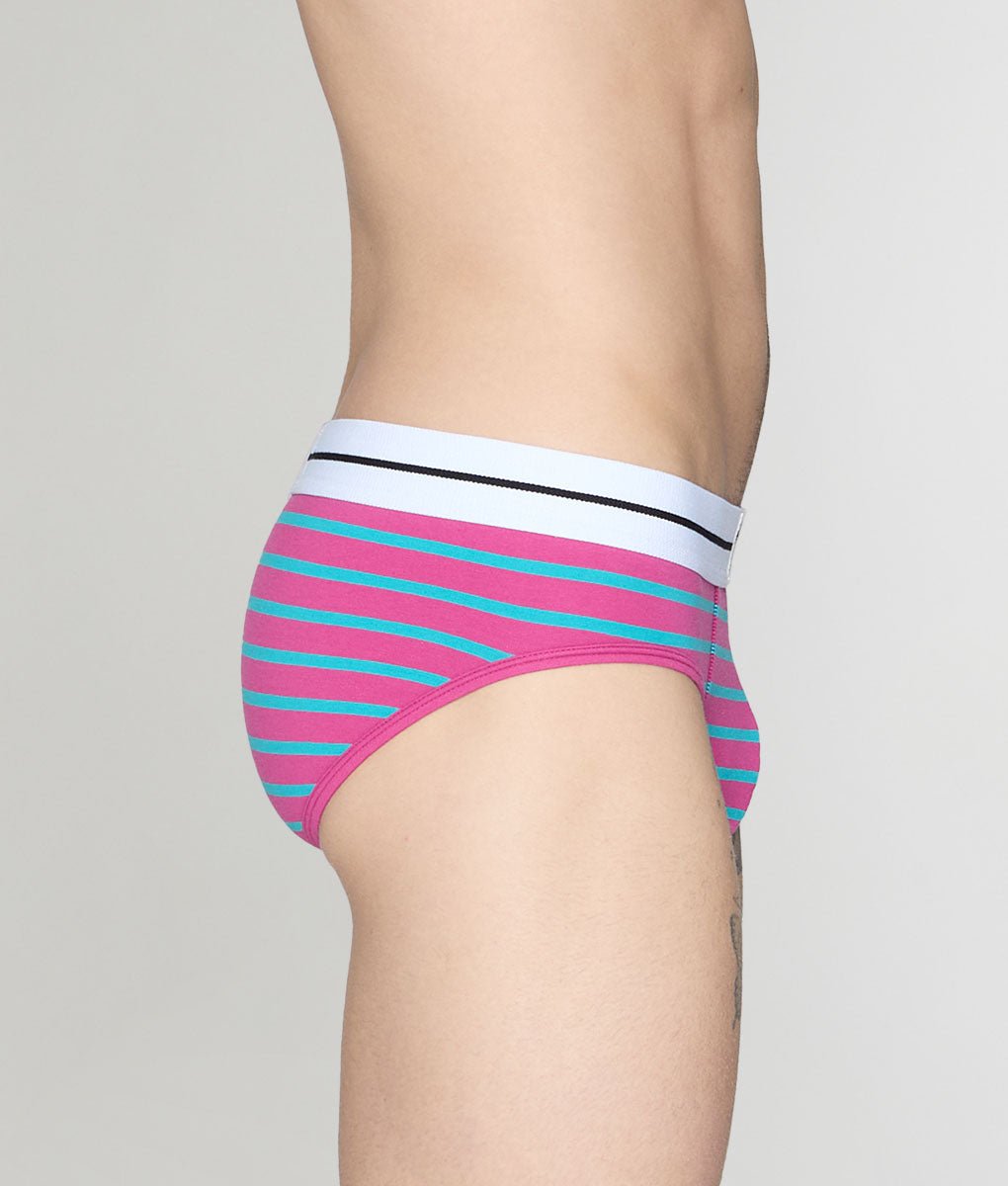 Bluebuck Nautical 25 Brief Cactus-flower-viridian-green