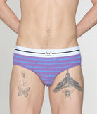 Bluebuck Nautical 25 Brief Deep-lavender-blue-yonder