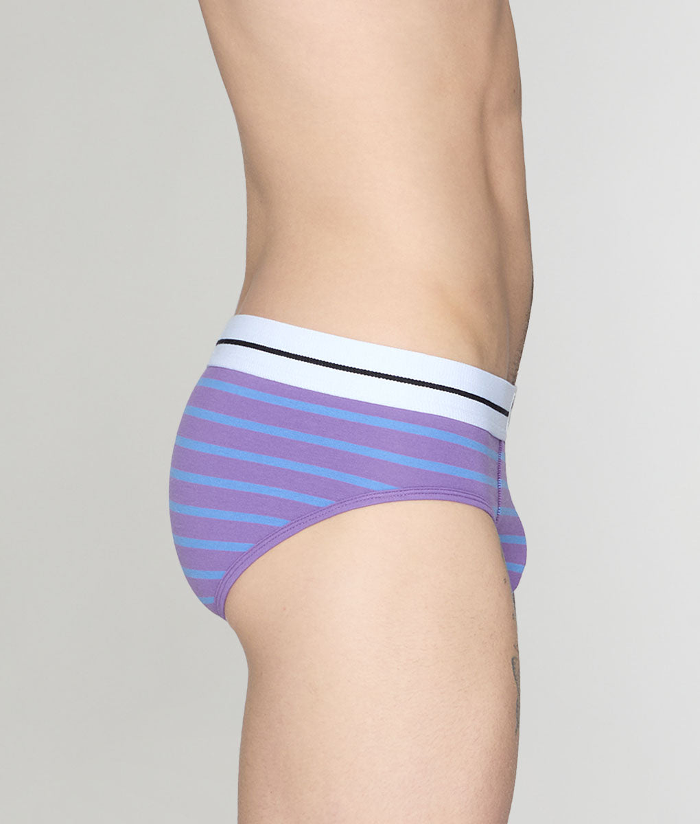 Bluebuck Nautical 25 Brief Deep-lavender-blue-yonder
