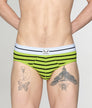 Bluebuck Nautical 25 Brief Lime-green-black