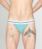 Bluebuck Nautical 25 Jockstrap Blue-yellow