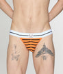 Bluebuck Nautical 25 Thong Orange-black