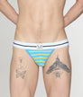 Bluebuck Nautical 25 Thong Blue-yellow
