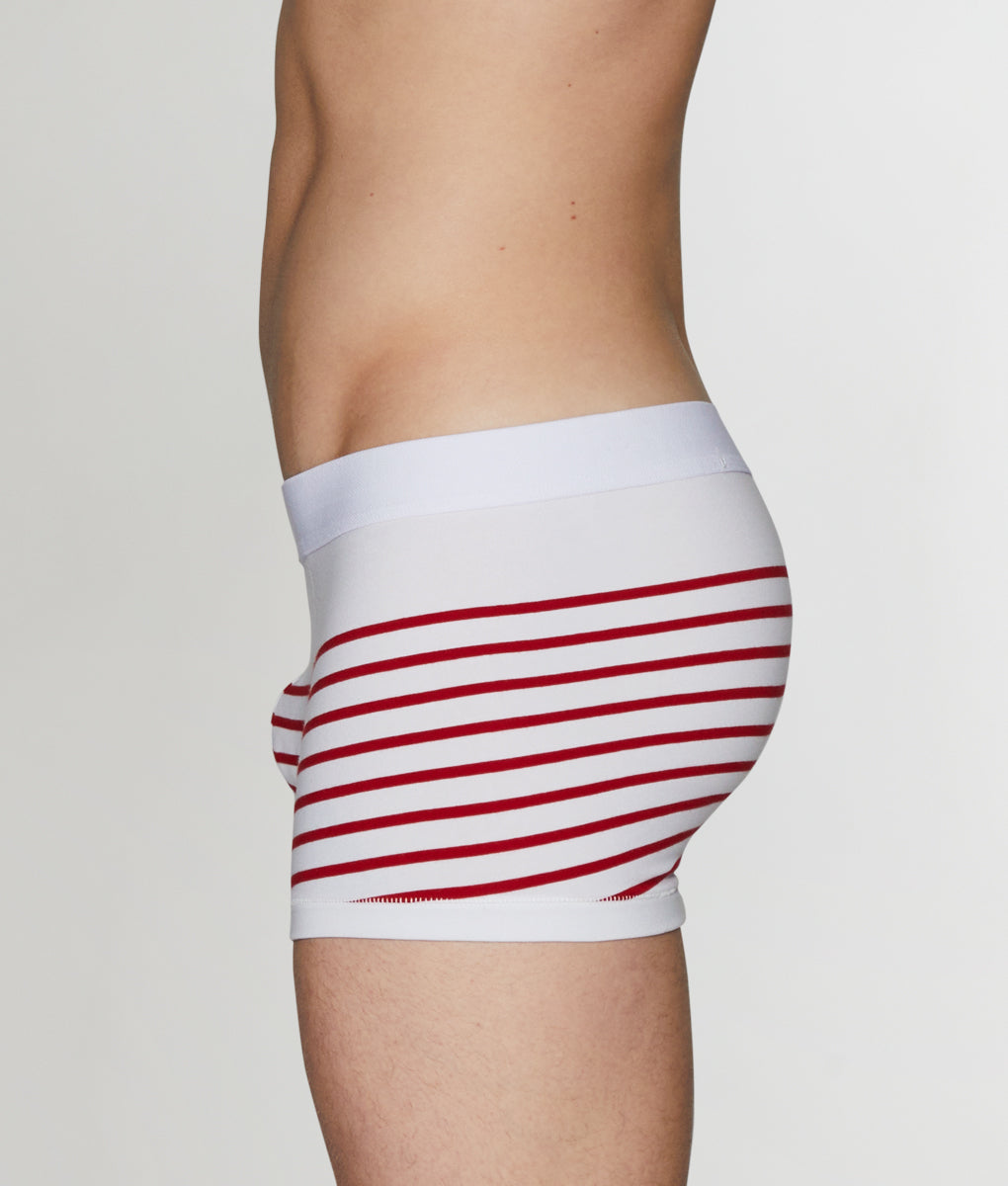 Bluebuck Nautical Trunk Bluebuck Nautical Trunk White-red-stripes