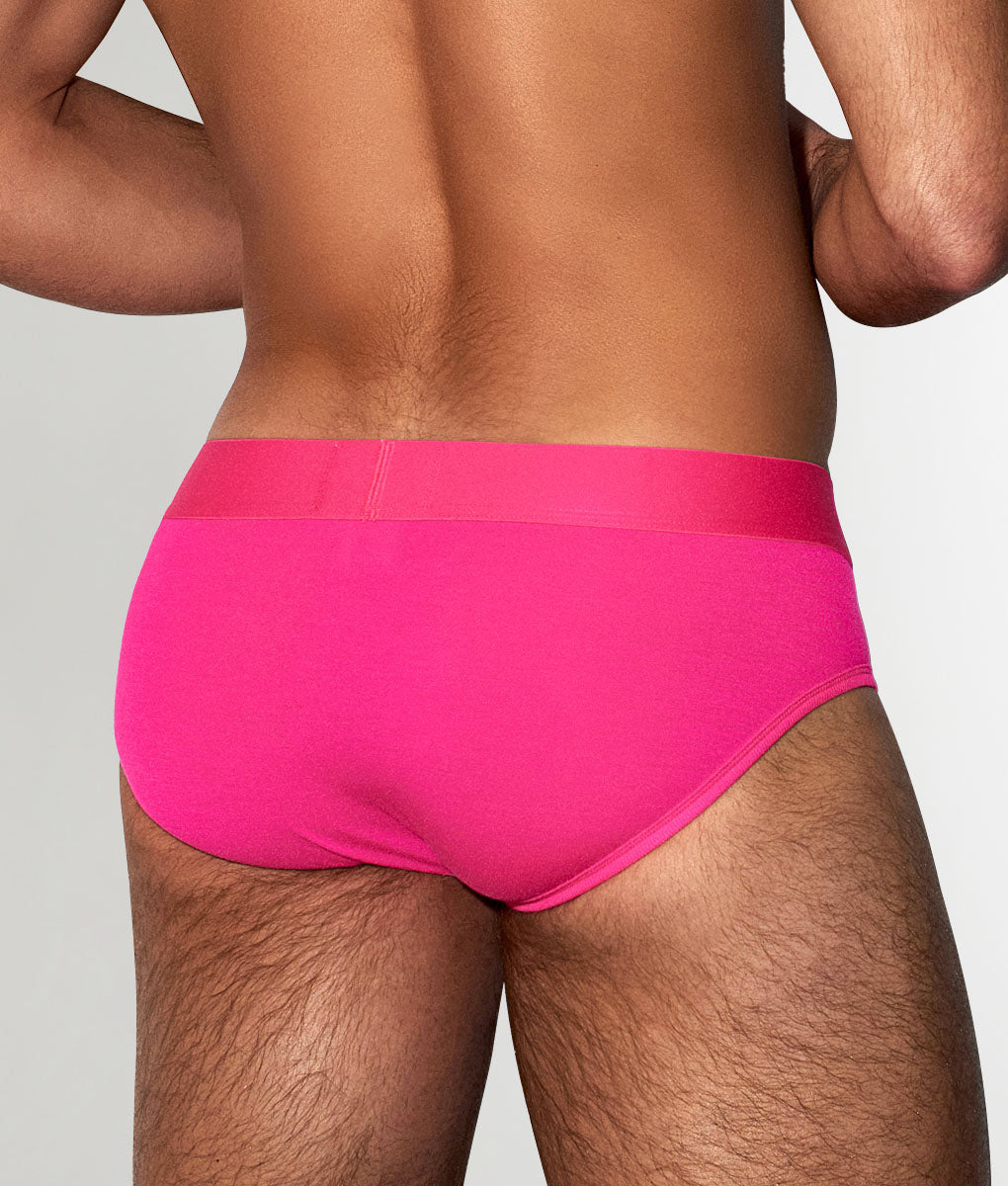 C-IN2 Super Bright Low Rise Neon Brief Neon-pink