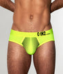 C-IN2 Super Bright Low Rise Neon Brief Neon-yellow