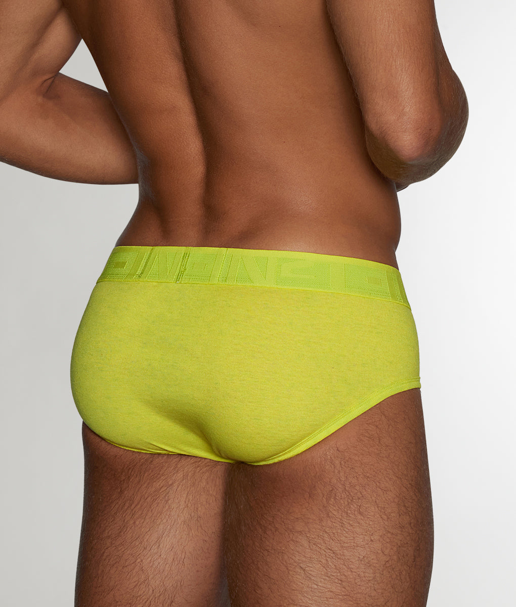 C-IN2 Hand Me Down Mid Rise Brief Yash-yellow