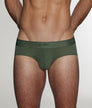 C-IN2 Active Low Rise Brief Olan-olive