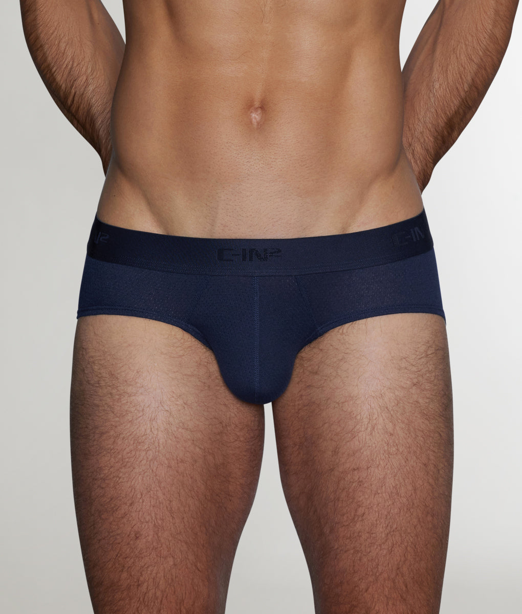 C-IN2 Active Low Rise Brief Nolan-navy