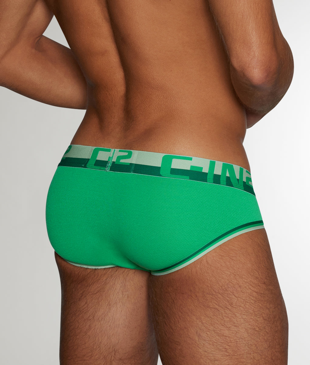 C-IN2 Mesh Low Rise Brief C-IN2 Mesh Low Rise Brief Galileo-green