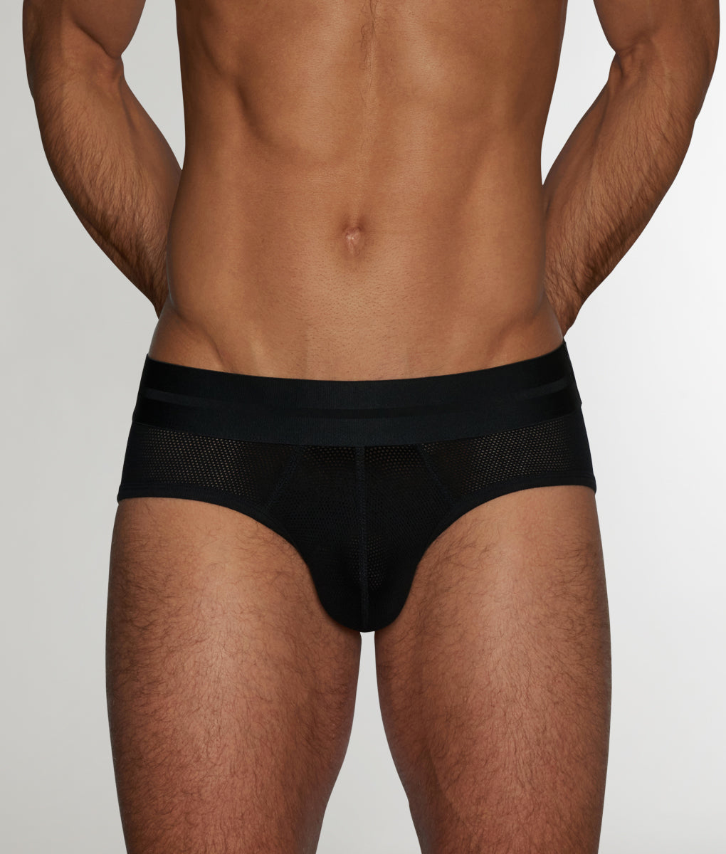 C-IN2 Scrimmage Low Rise Brief Bob-black