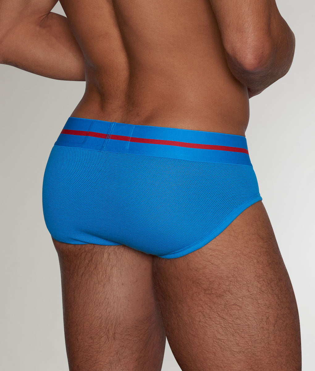 C-IN2 Scrimmage Low Rise Brief Brinley-blue